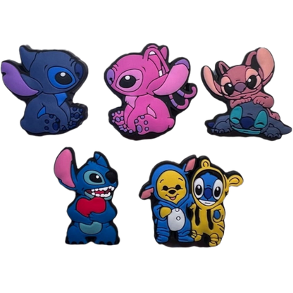 Stitch Croc Charms