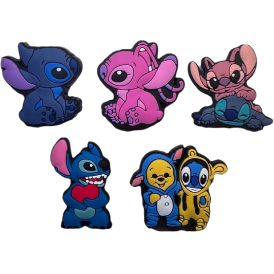 Stitch Croc Charms