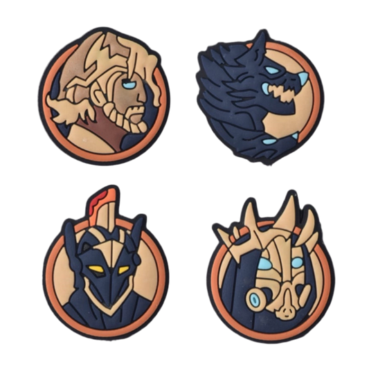 Fortnite Ch5 S2 Medallion Croc Charms