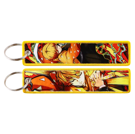Demon Slayer Zenitsu Agatsuma Key Tag