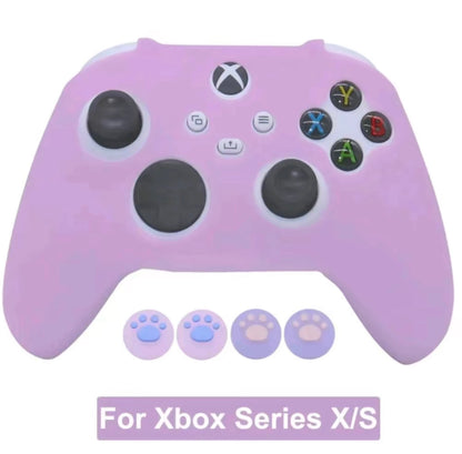 Purple Soft Silicone Controller Cover