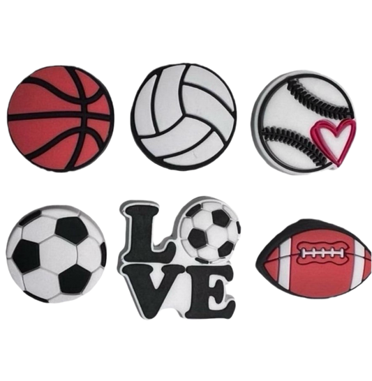 Sports Croc Charms