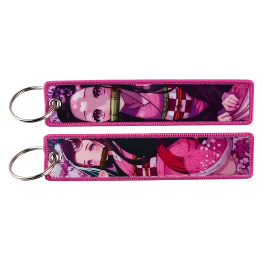 Demon Slayer Nezuko Kamado Key Tag