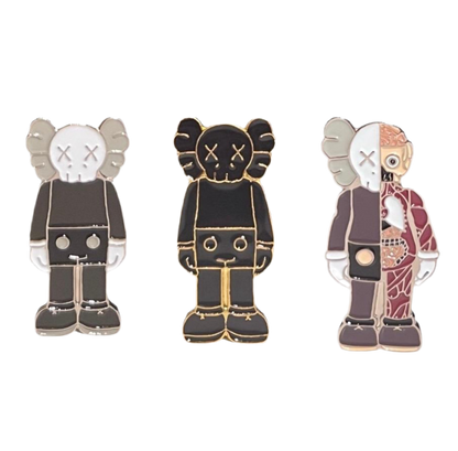 Kaws Enamel Pins