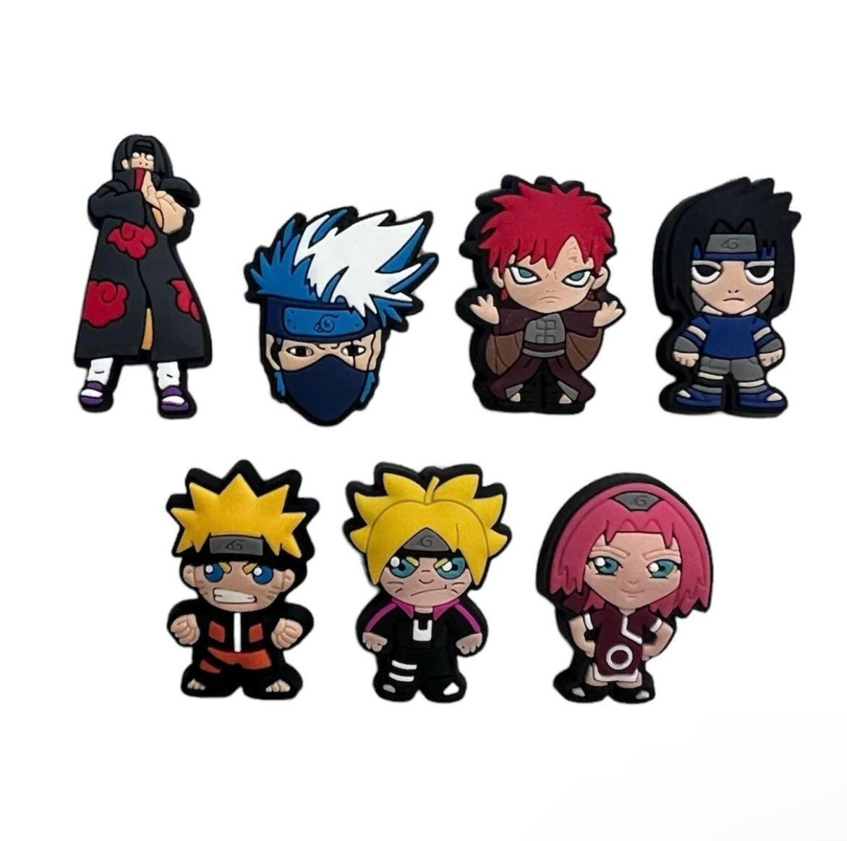 Naruto Croc Charms