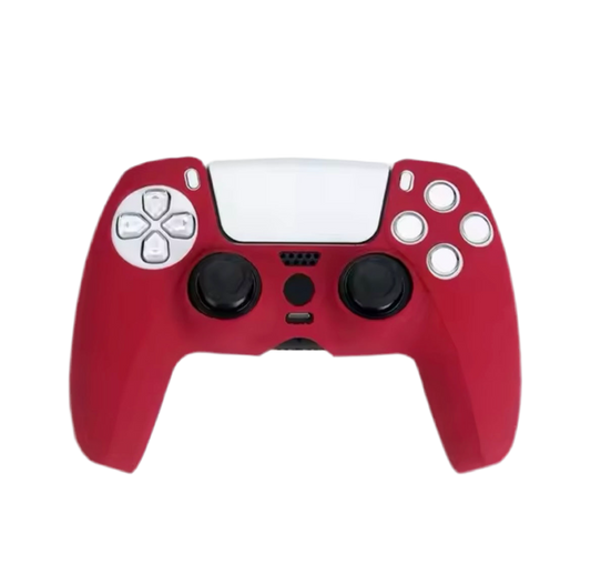 PS5 Burgundy Silicone Controller Cover