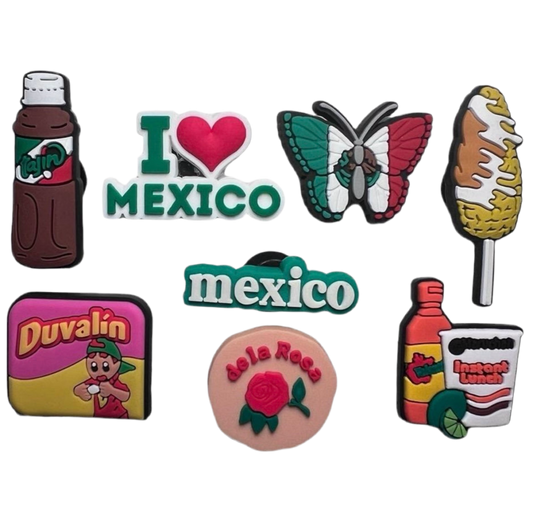 Mexico Croc Charms