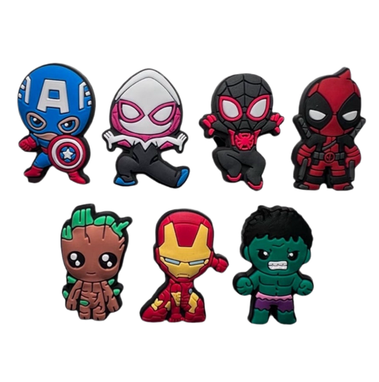 Marvel Croc Charms