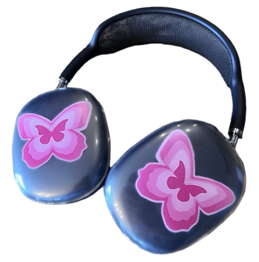 AirPod Max Butterfly Clear Cover Case