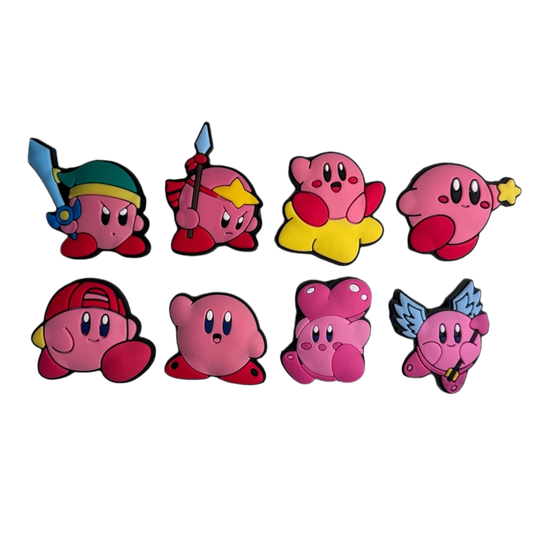 Kirby Croc Charms