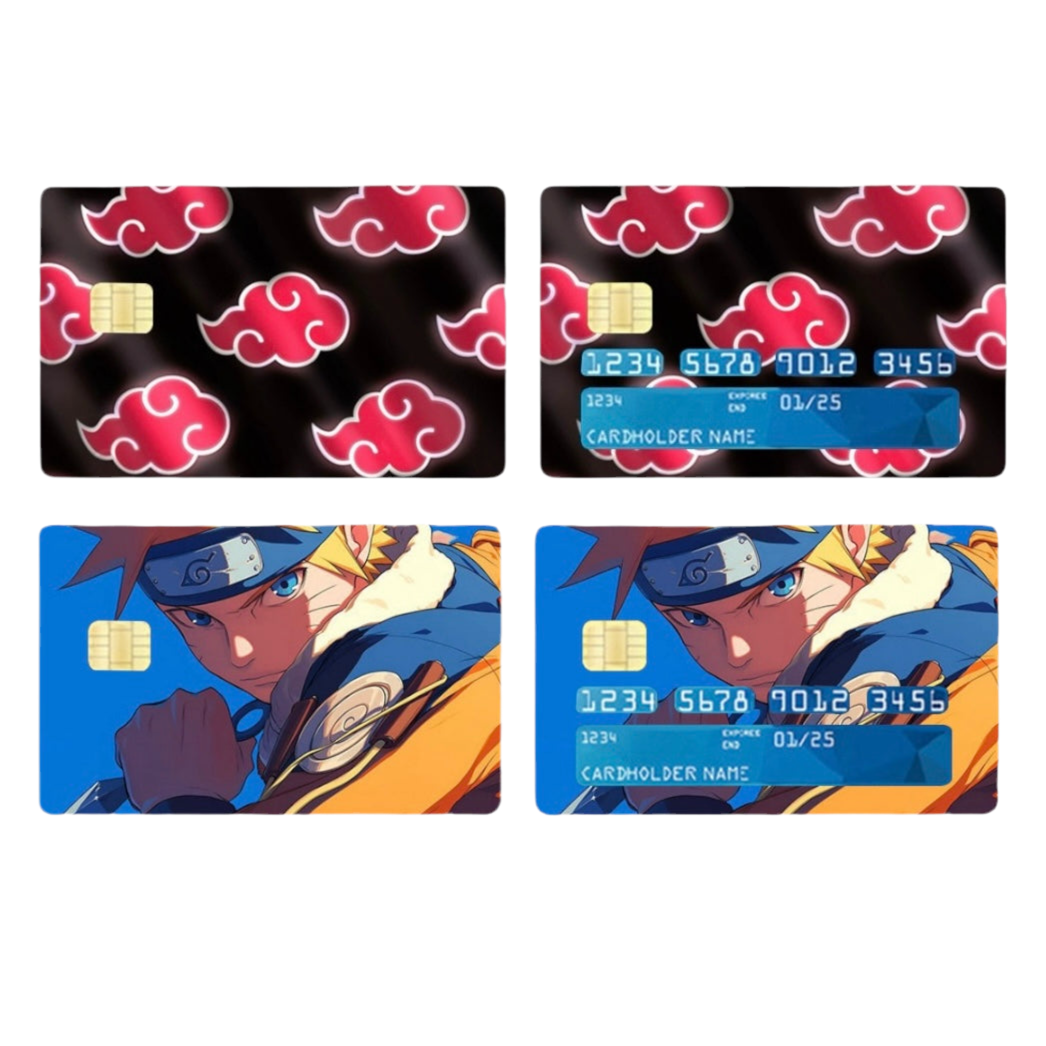 Naruto Card Skin Decal