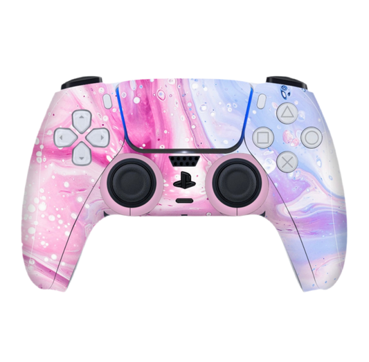 Pink Marble PS5 Controller Skin