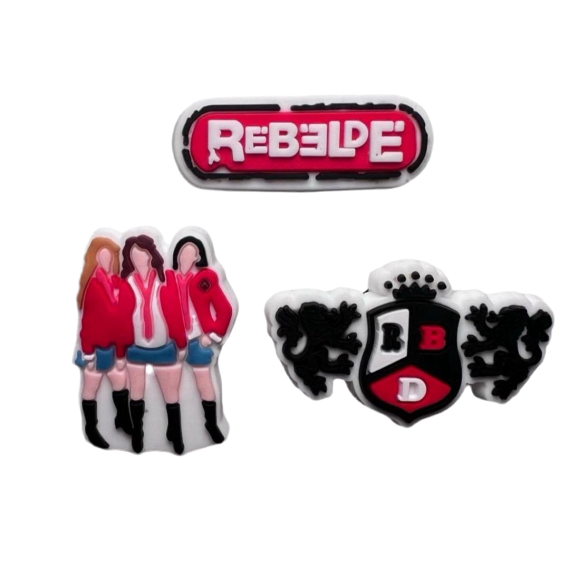 Rebelde TV Croc Charms