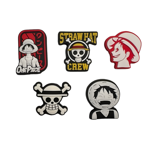 One Piece Croc Charms