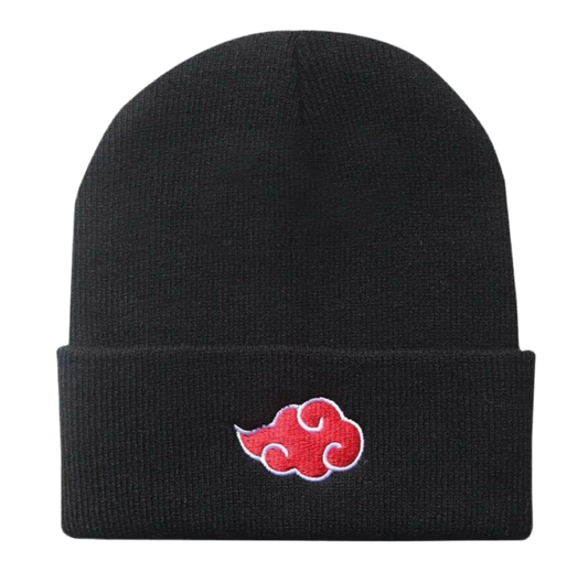 Naruto Akatsuki Black Beanie