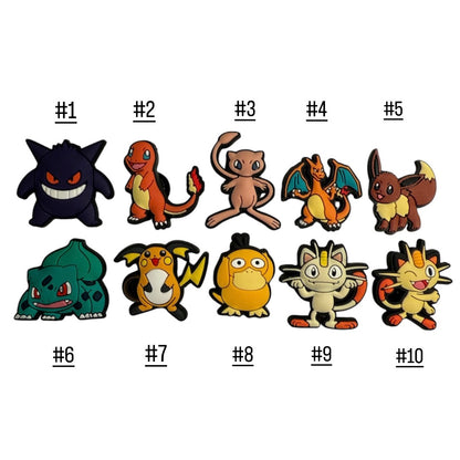 Pokémon Croc Charms