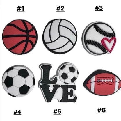 Sports Croc Charms