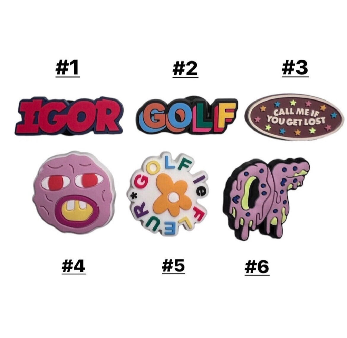 Tyler The Creator Charms