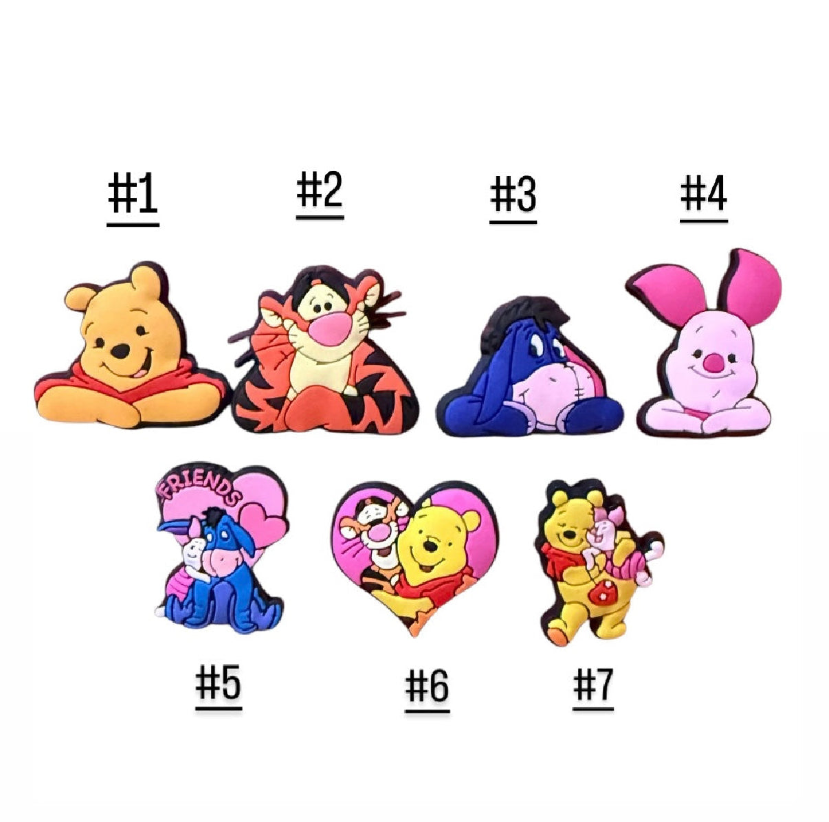 Winnie The Pooh Charms