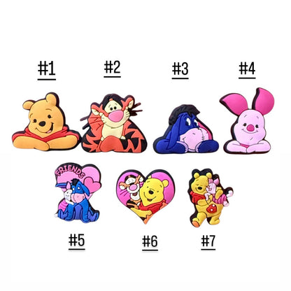 Winnie the Pooh Croc Charms
