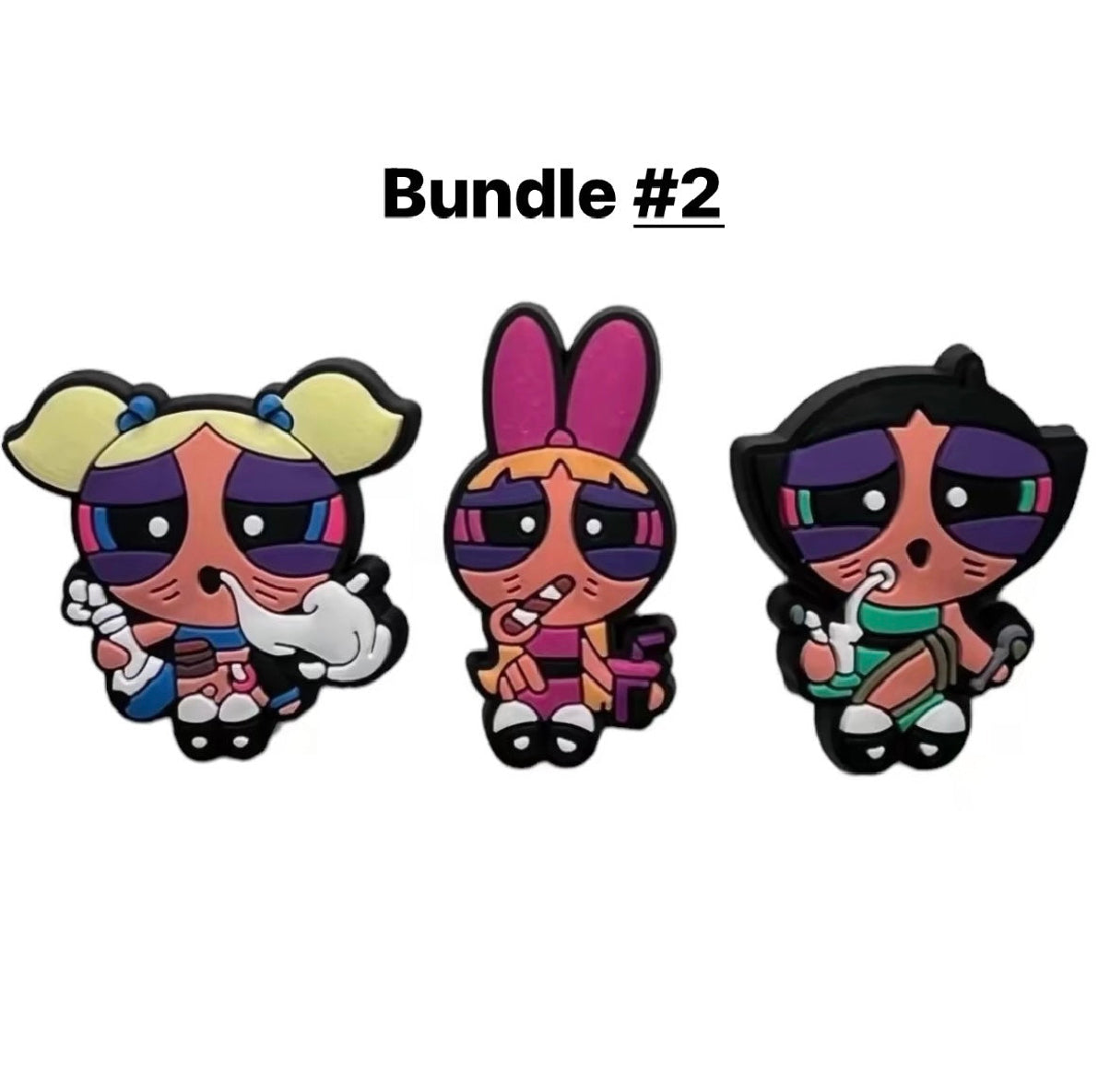 Power Puff Girls Charms
