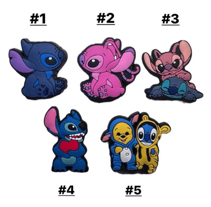 Stitch Croc Charms
