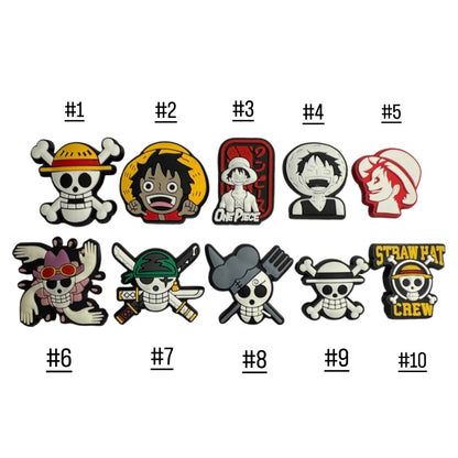 One Piece Croc Charms