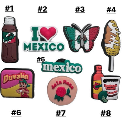Mexico Croc Charms