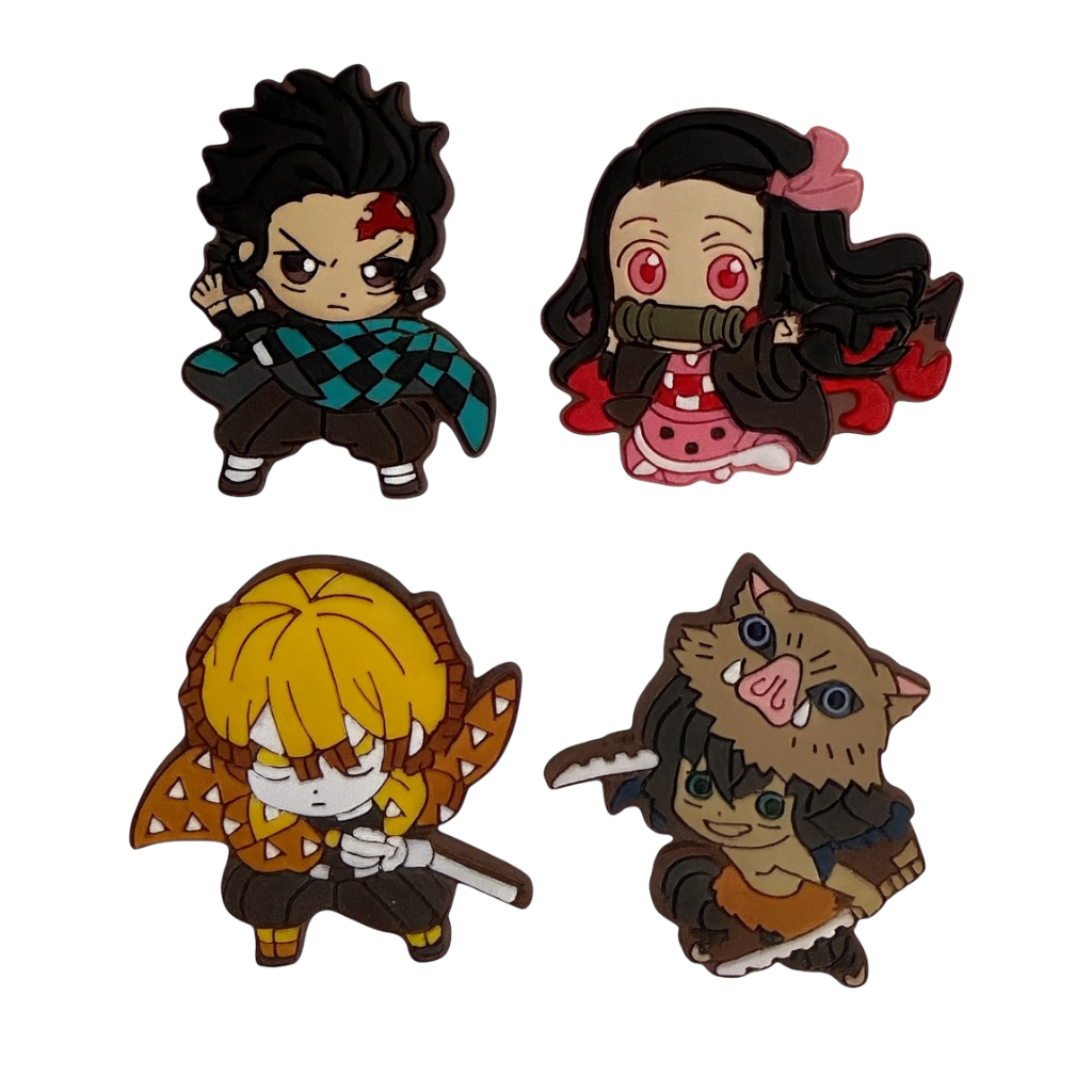 Demon Slayer Croc Charms