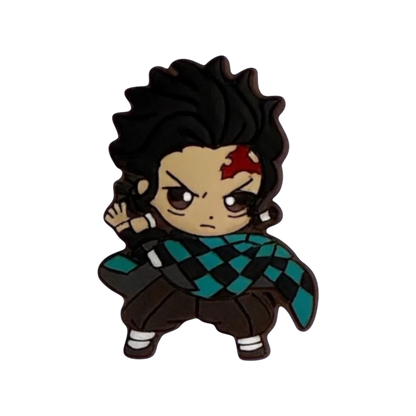 Demon Slayer Croc Charms