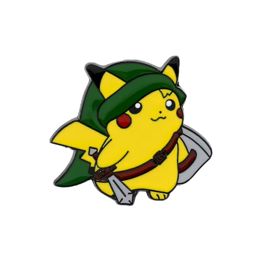 Pikachu x Legend of Zelda Pin