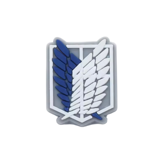 Attack on Titan Scout Regiment Croc Charm