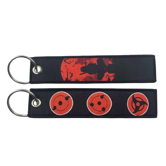 Naruto Itachi Sharingan Key Tag