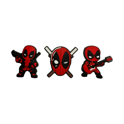 Deadpool Croc Charms