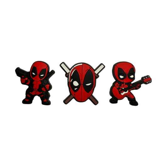 Deadpool Croc Charms