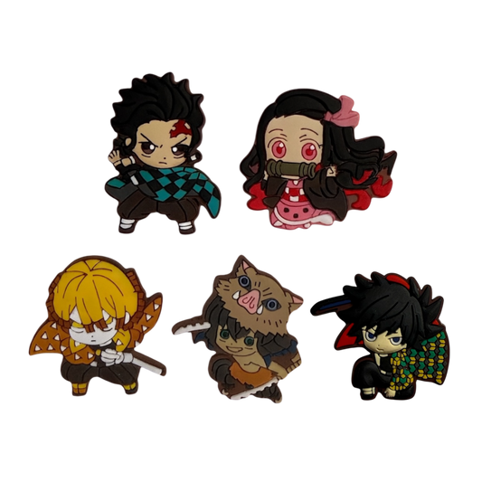 Demon Slayer Croc Charms