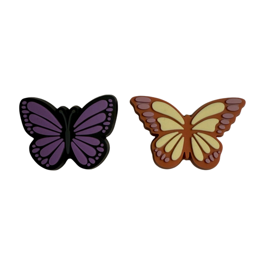 Butterfly Croc Charms