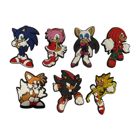 Sonic Croc Charms