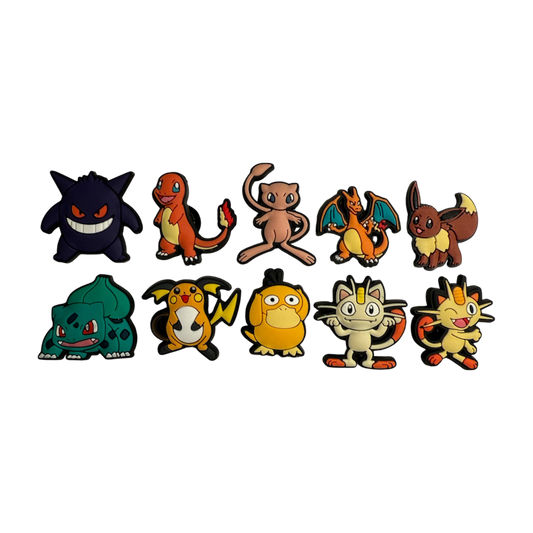 Pokémon Croc Charms