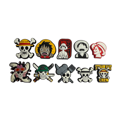 One Piece Croc Charms