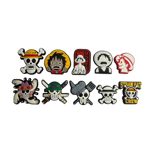 One Piece Croc Charms
