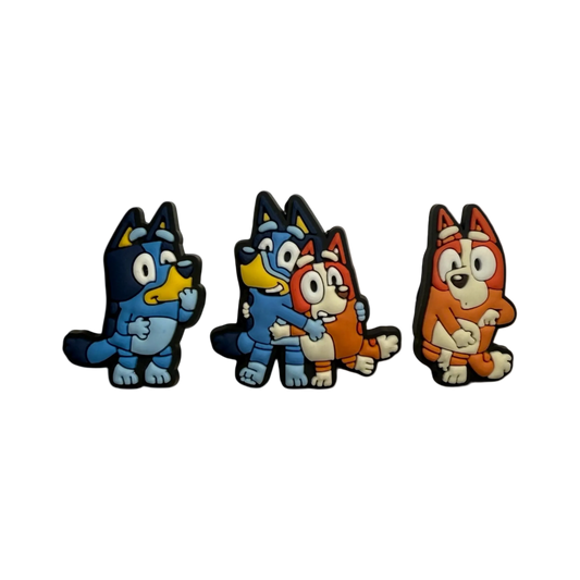 Bluey Shoe Charms